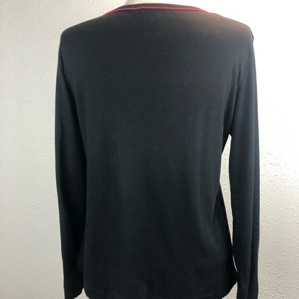 Reference Point long Sleeve Christmas Top Size S - Picture 6 of 7